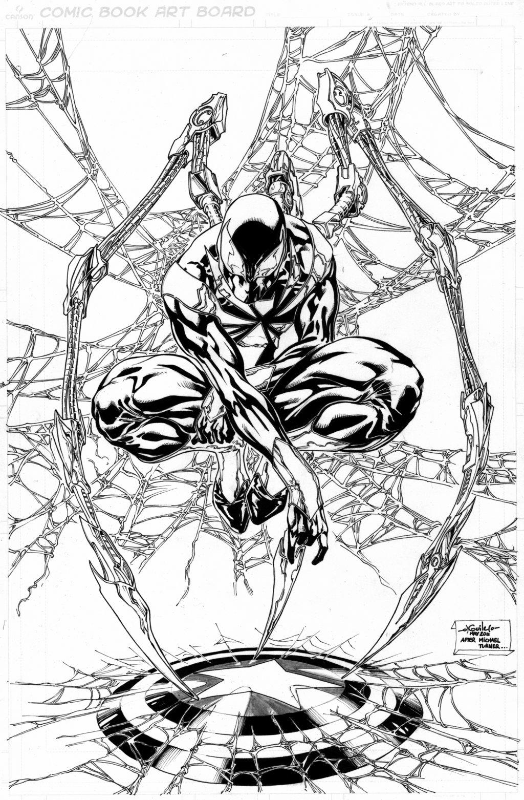 Iron Spider Coloring Pages Commission By Guile Free Printable Coloring Pages