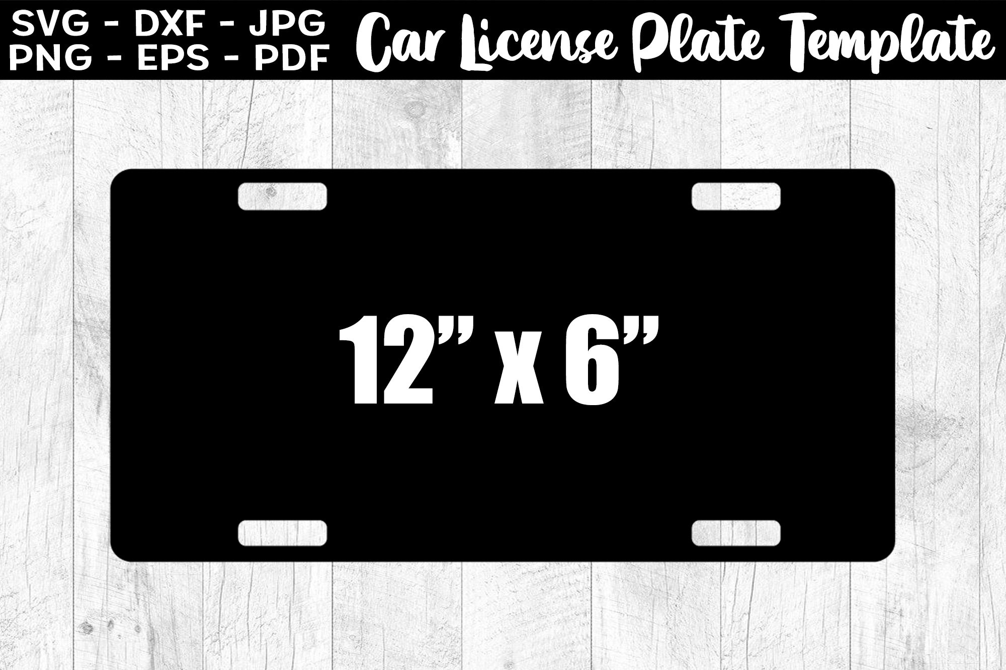 License Plate Svg Design Bundles