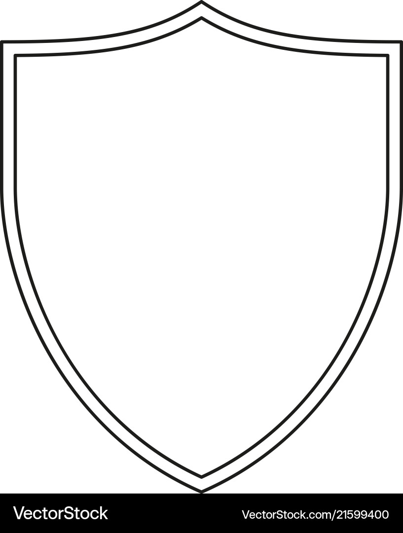 Free Blank Shield Template Printable