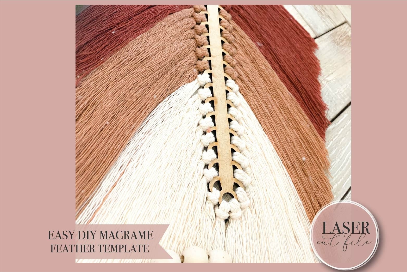 Macrame Feather Template Printable Pdf Free