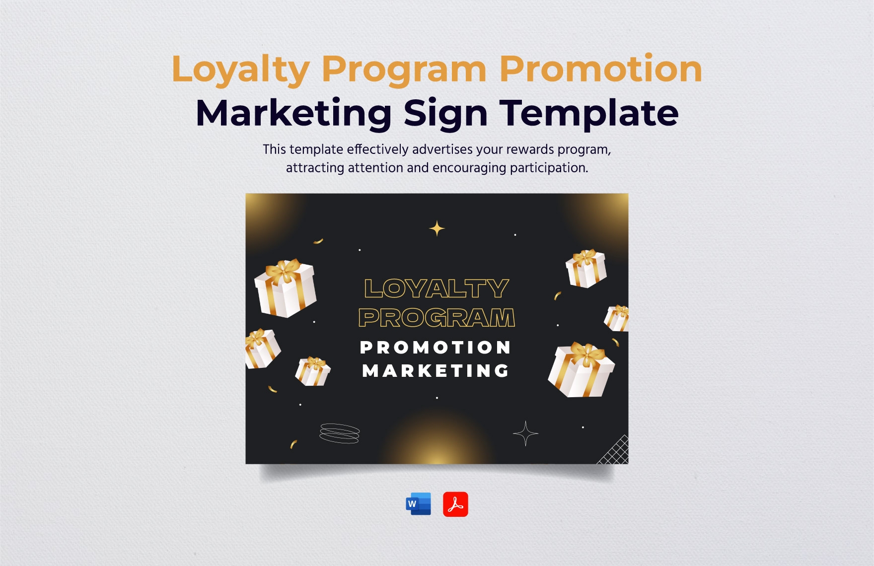 Mail Room Sign Template In Pages Word Illustrator PSD Download Template