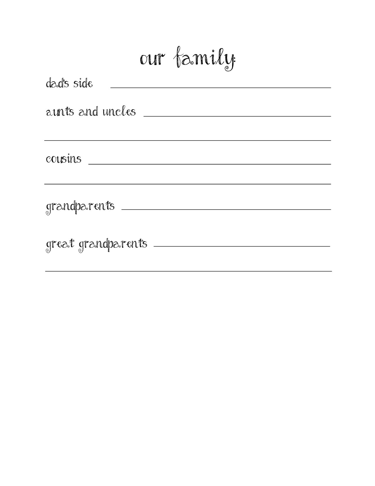 Make A DIY Baby Book With A Handwritten Style Font With Free 