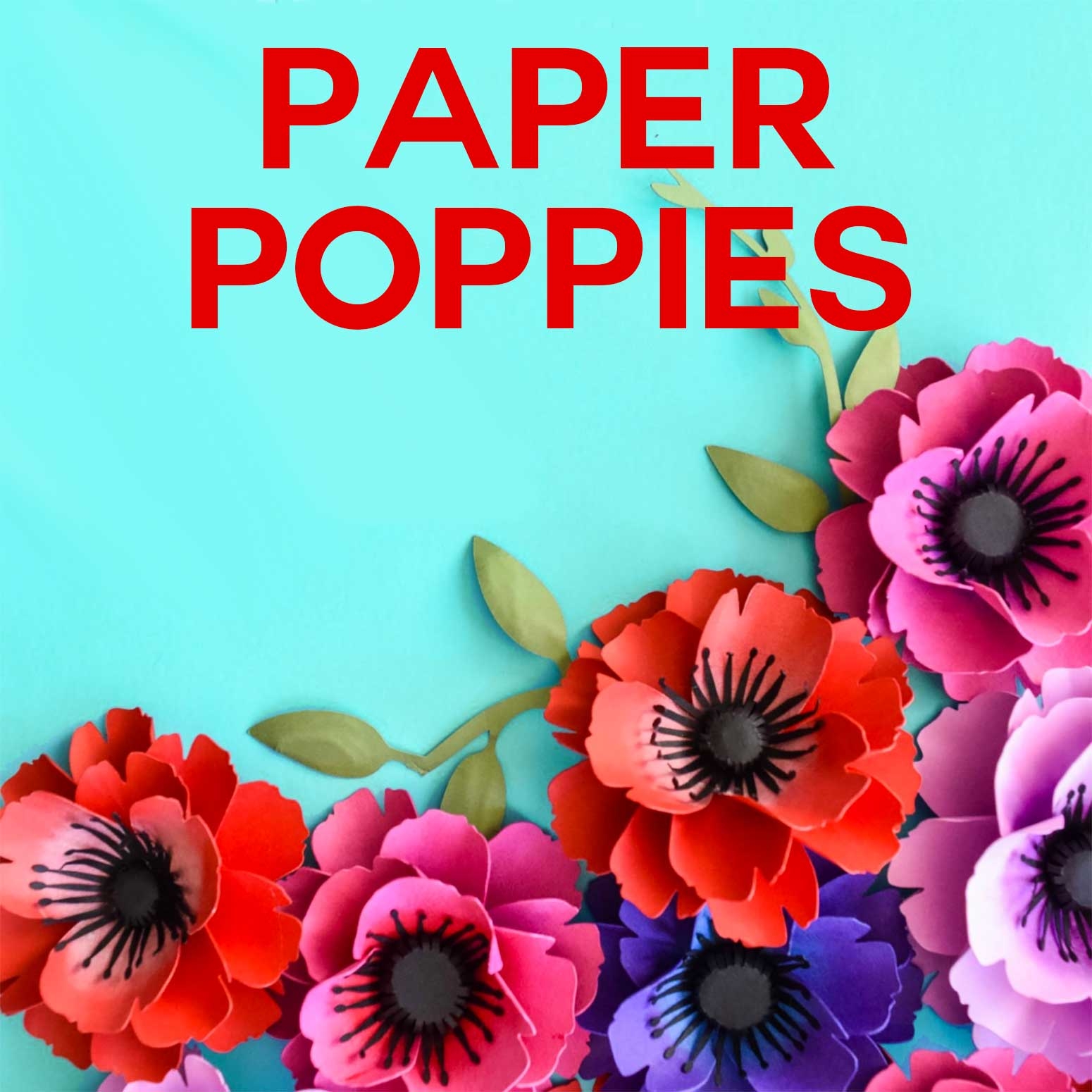 Free Printable Poppy Template Pdf