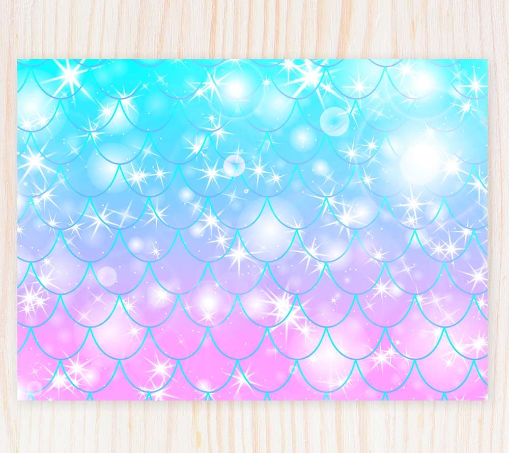 Free Printable Mermaid Birthday Invitation Templates