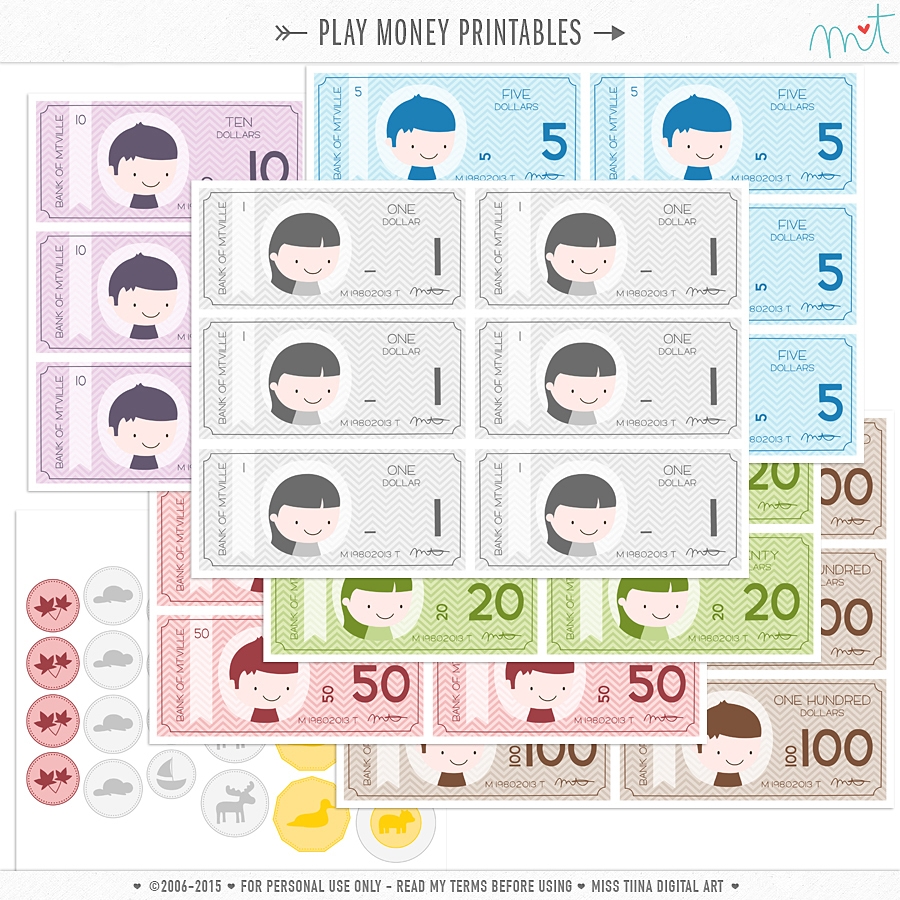 Fake Money Templates Printable Free