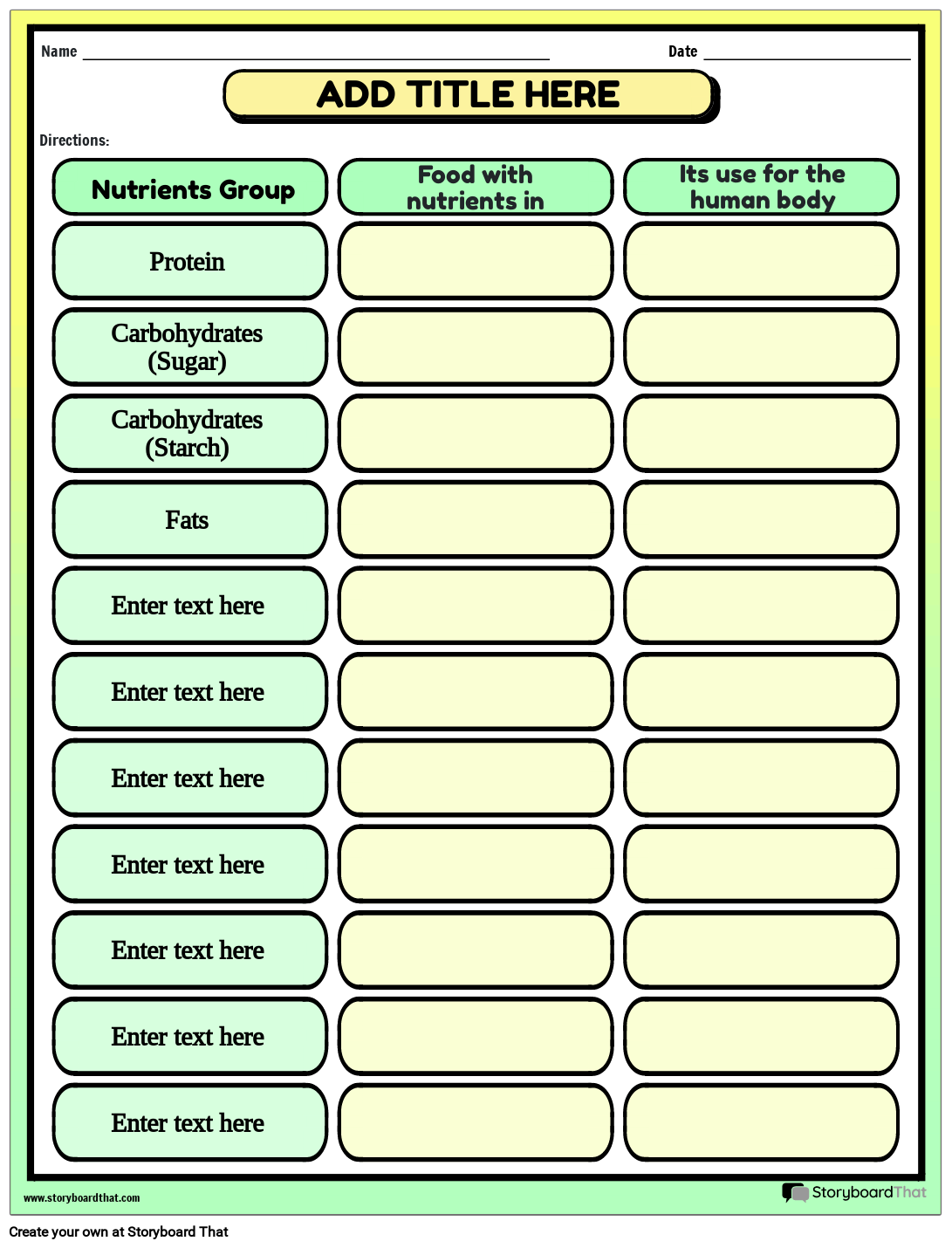 Free Printable Nutrition Worksheets For Adults