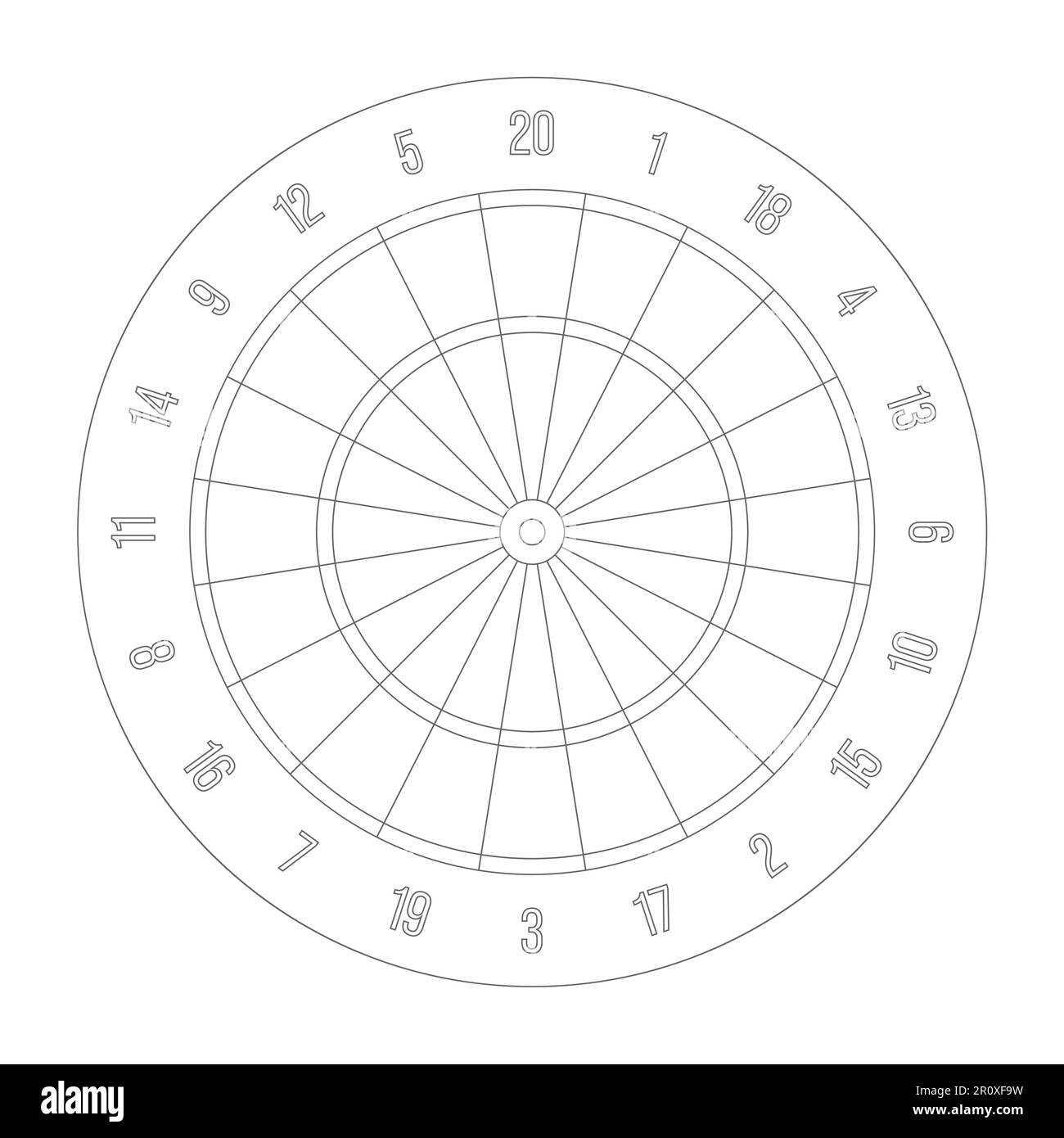 Official Dart Board Black And White Stock Photos U0026 Images Alamy