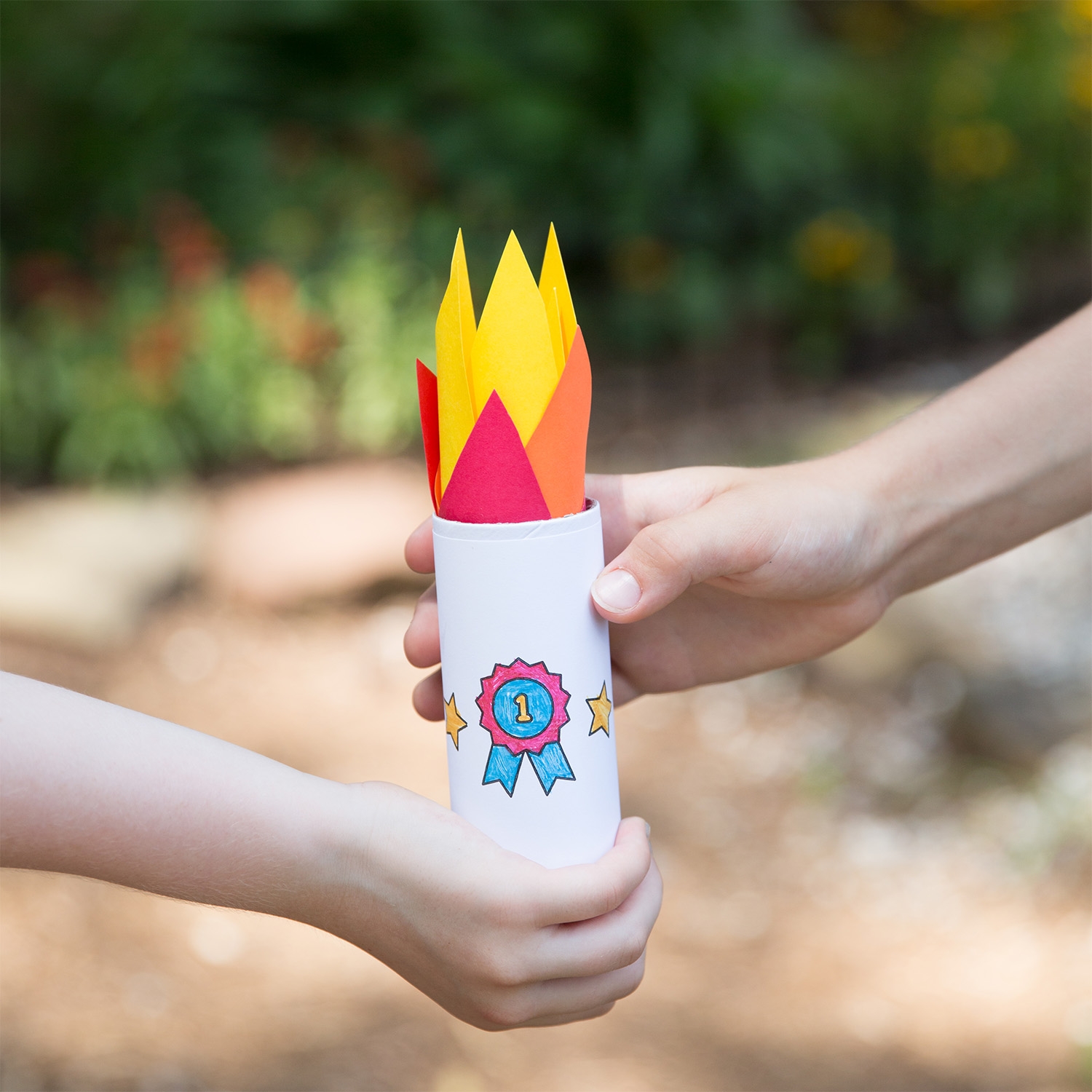 Olympic Torch Craft Free Printable Download