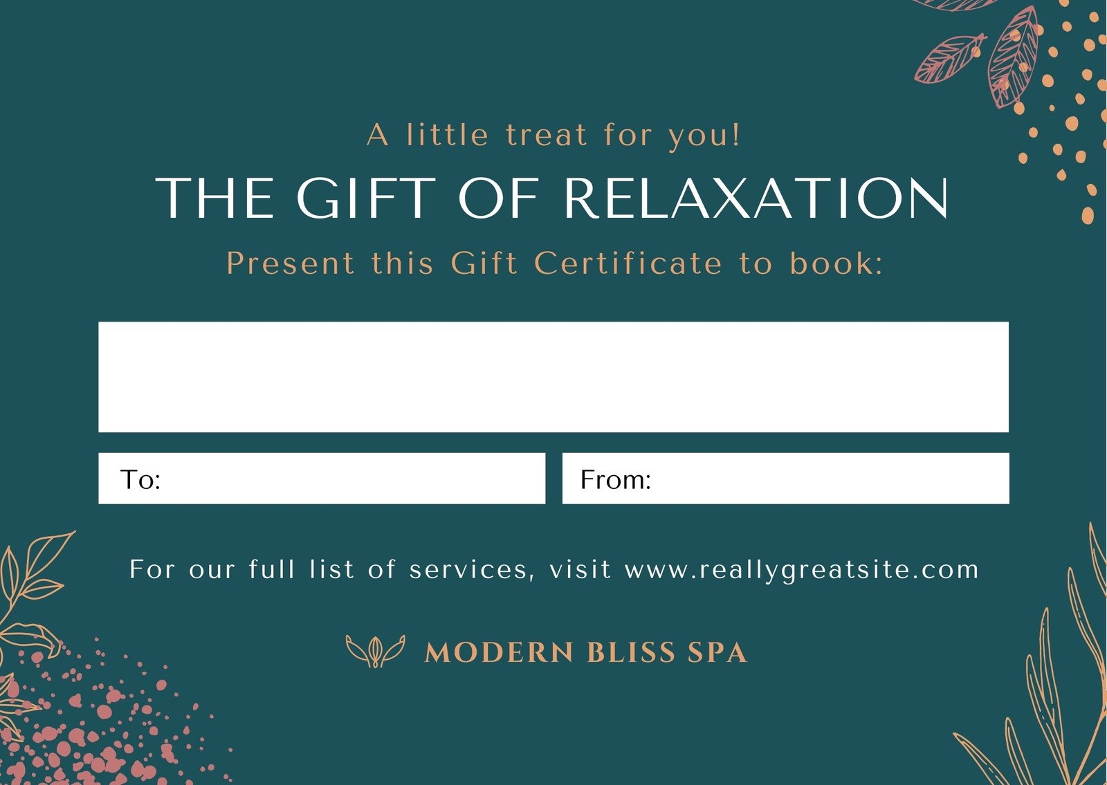 Page 2 Free Printable Custom Christmas Gift Certificate Templates Canva