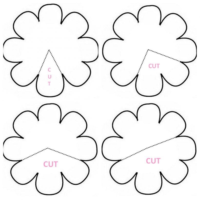 Rose Template Printable Free