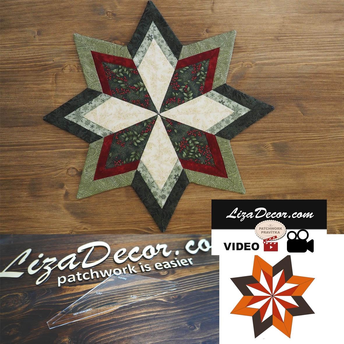 Patchwork Templates Sunday Rulers And Templates Templates Patchwork LIZA DECOR Patchwork Prav tka A ablony Pom cky A N vody Na it 