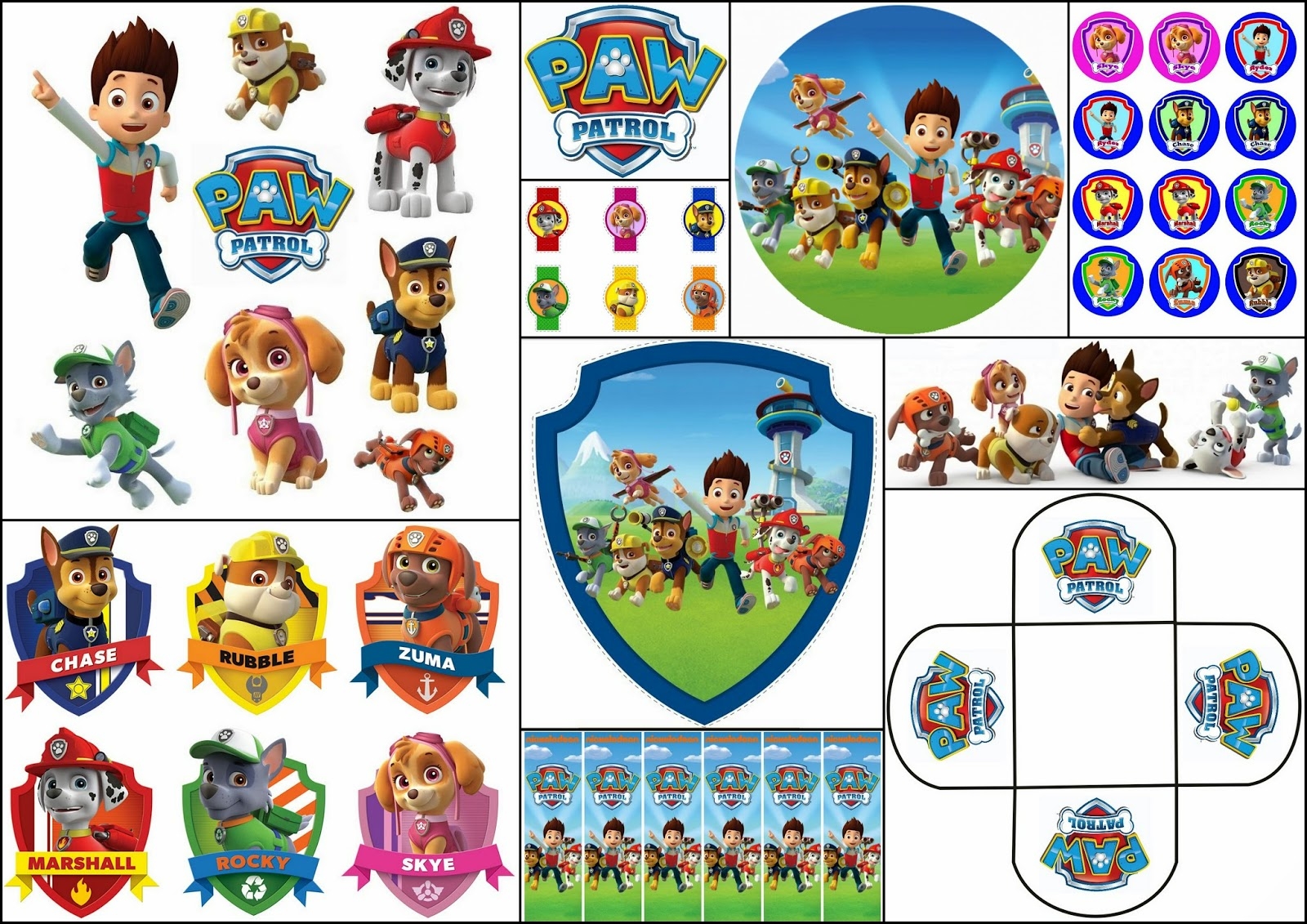 Free Paw Patrol Printables