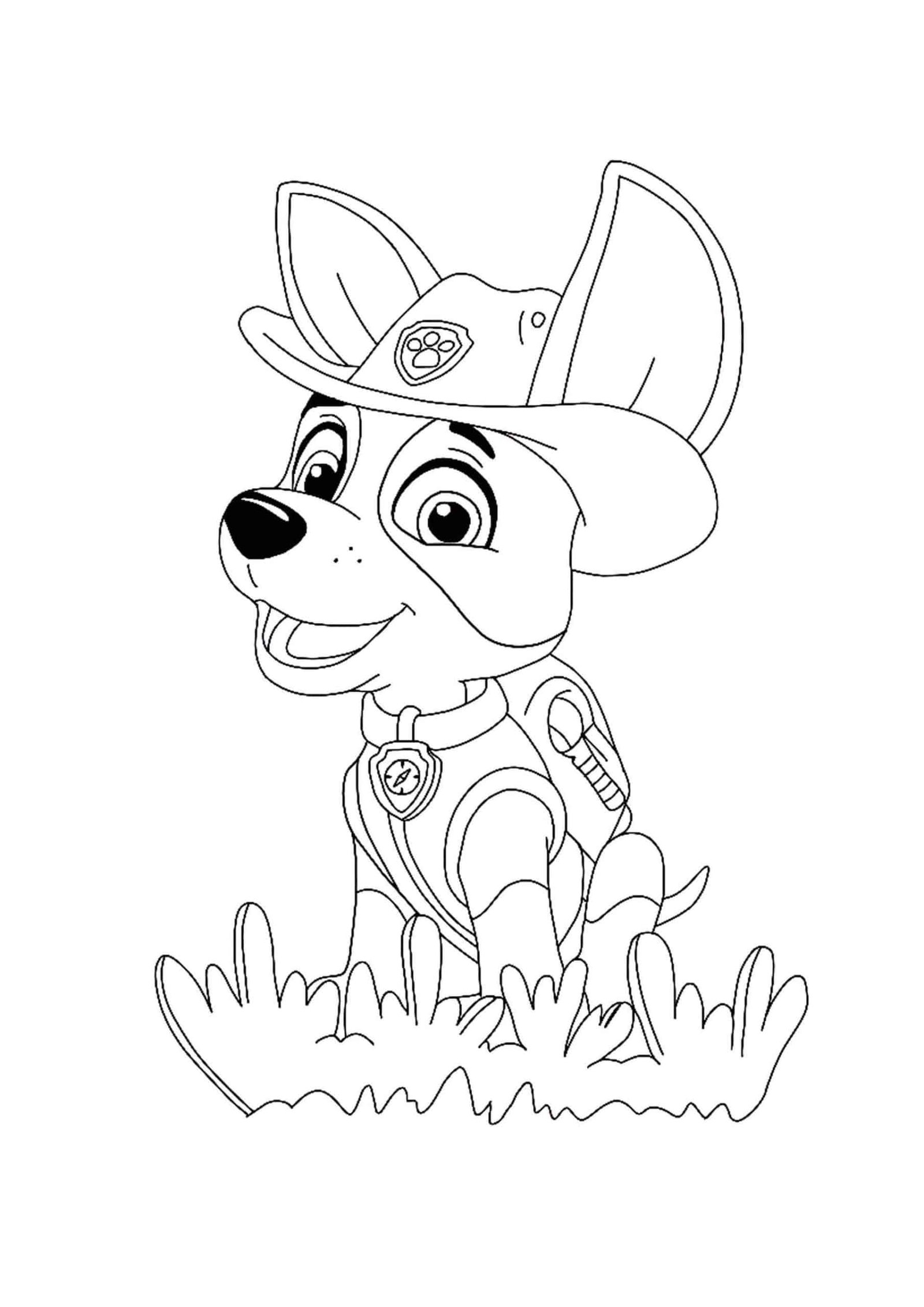 Paw Patrol Tracker Coloring Pages 4 Free Printable Coloring Sheets 2021