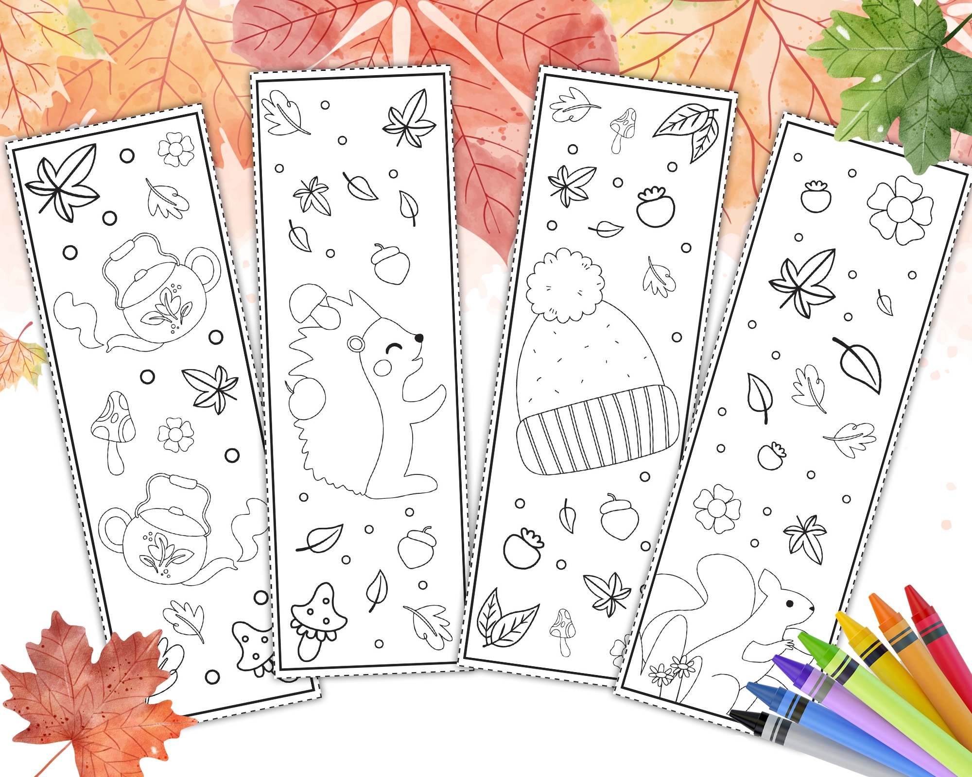 Free Printable Bookmarks To Color