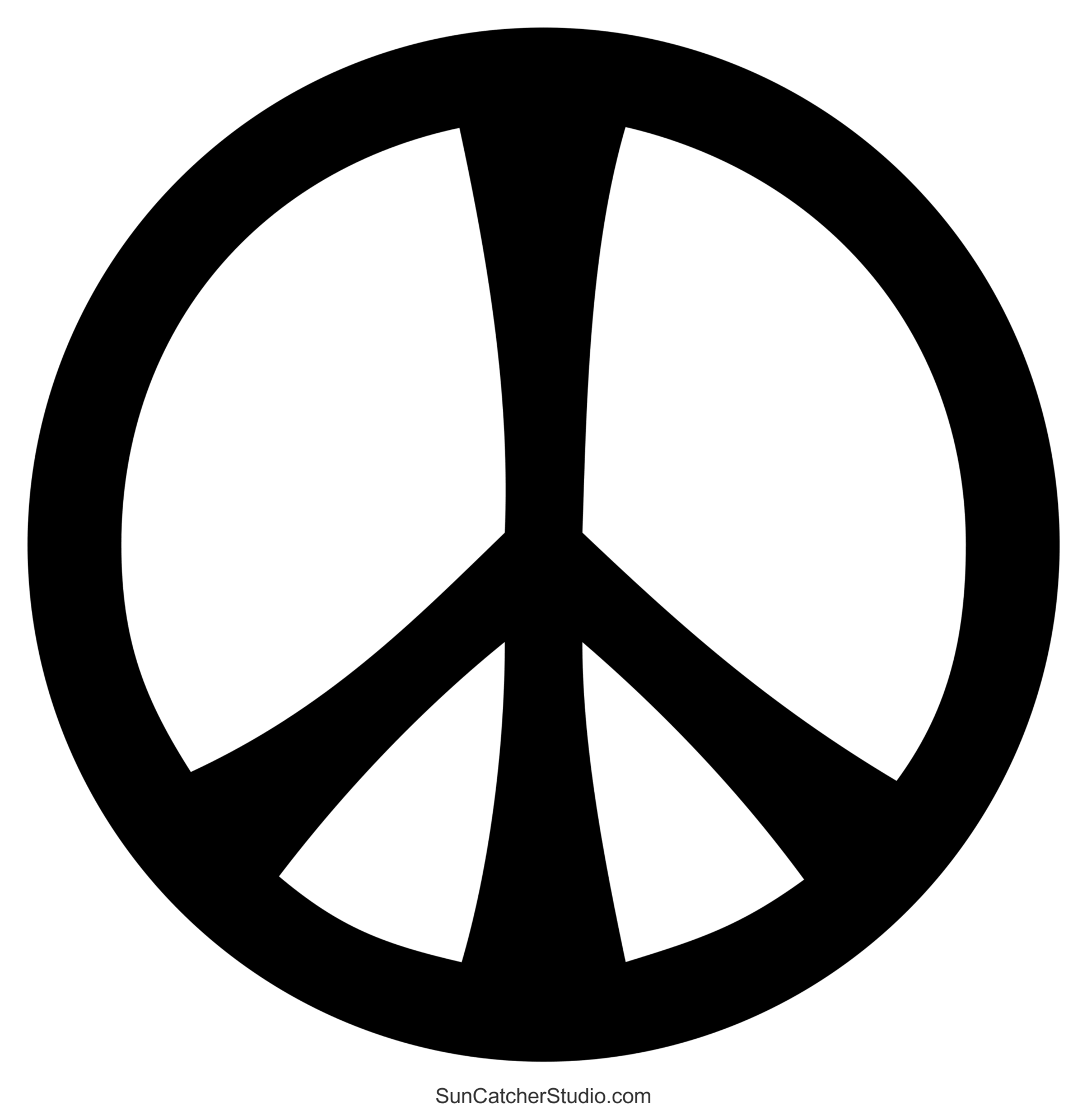 Peace Sign Love And Peace Symbol Clipart U0026 Templates Free Printables Monograms Design Tools Patterns U0026 DIY Projects