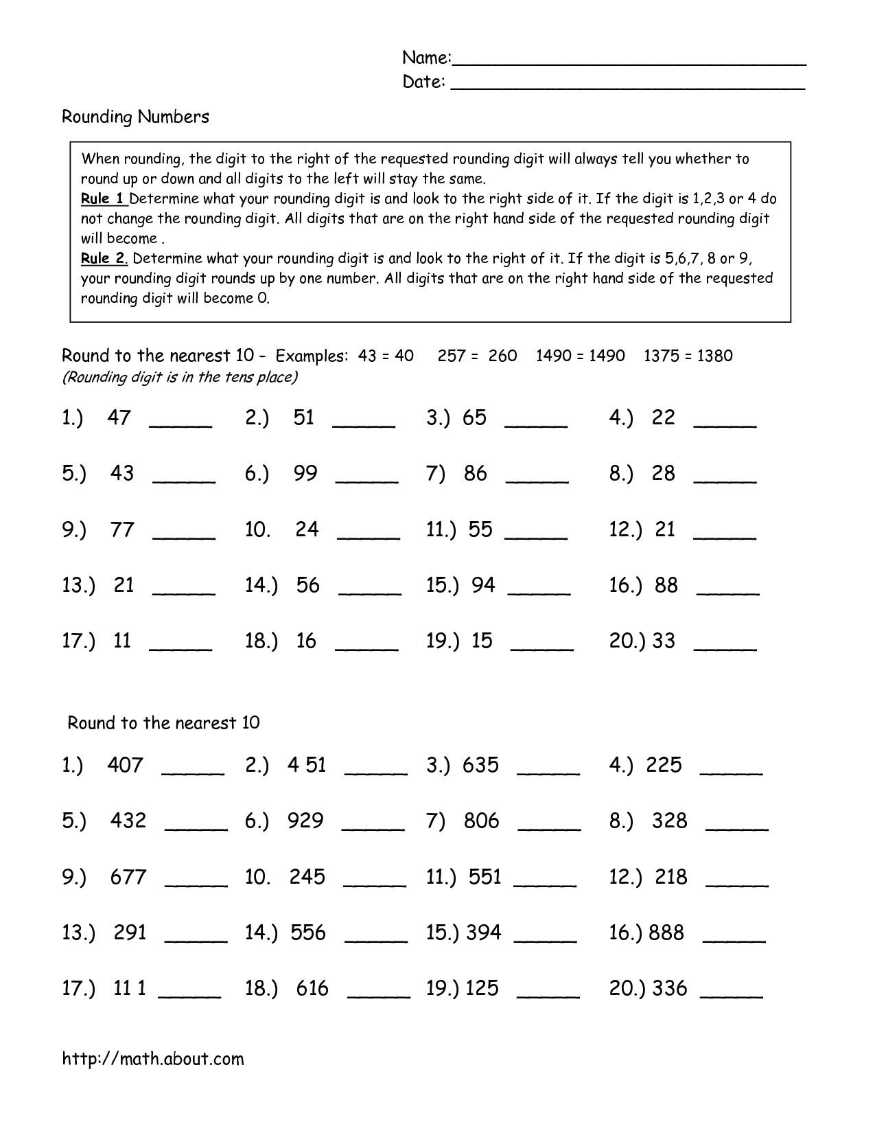 Free Printable Ged Worksheets