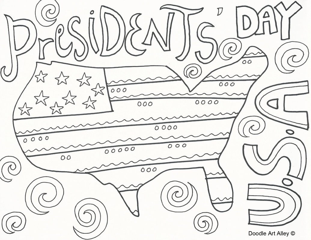 Free Printable Presidents Day Coloring Pages