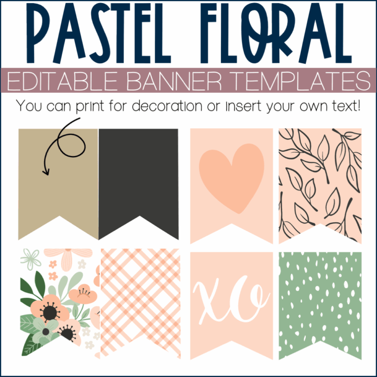 Banner Templates Free Printable - Printable Template Hub