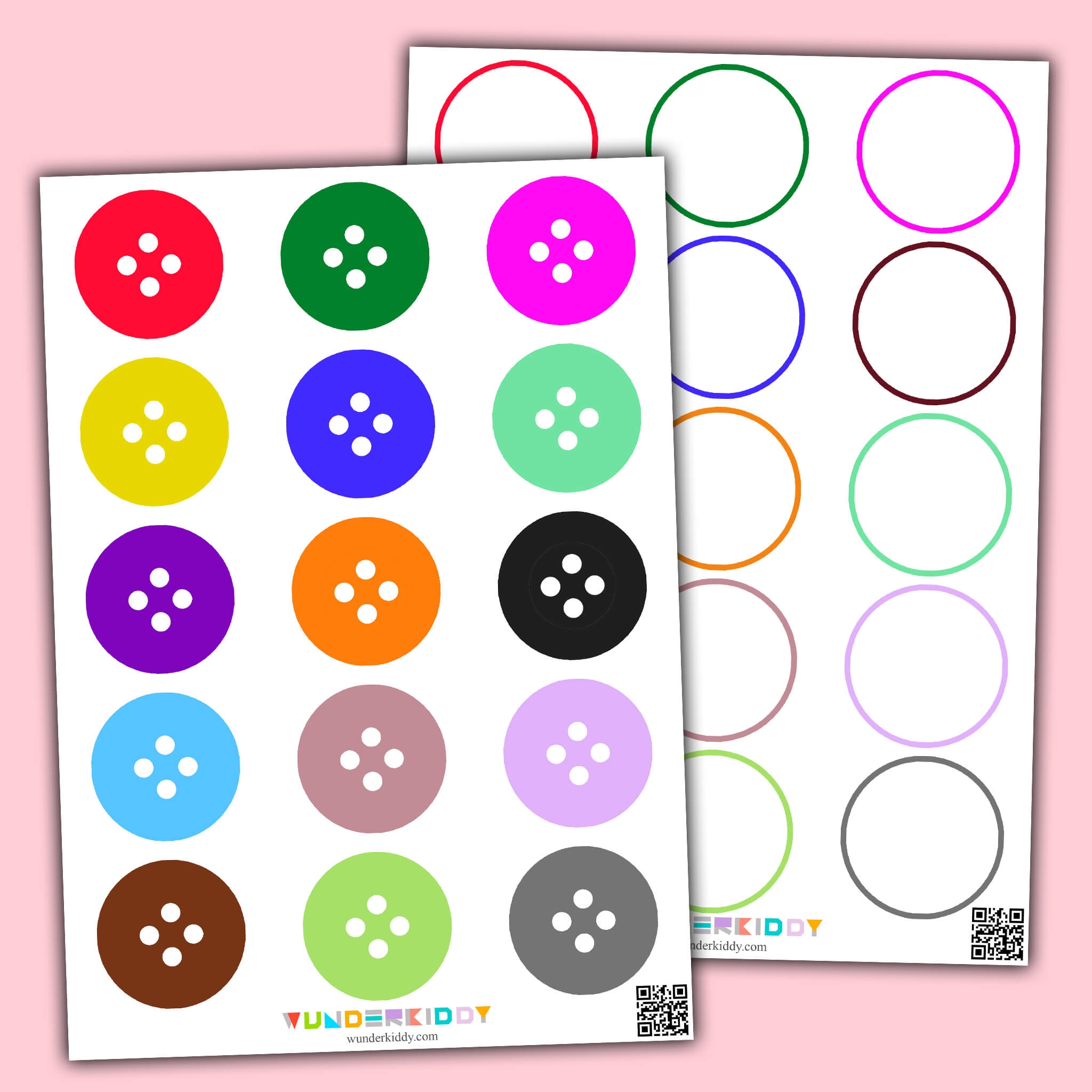 Free Printable Button Templates Pdf