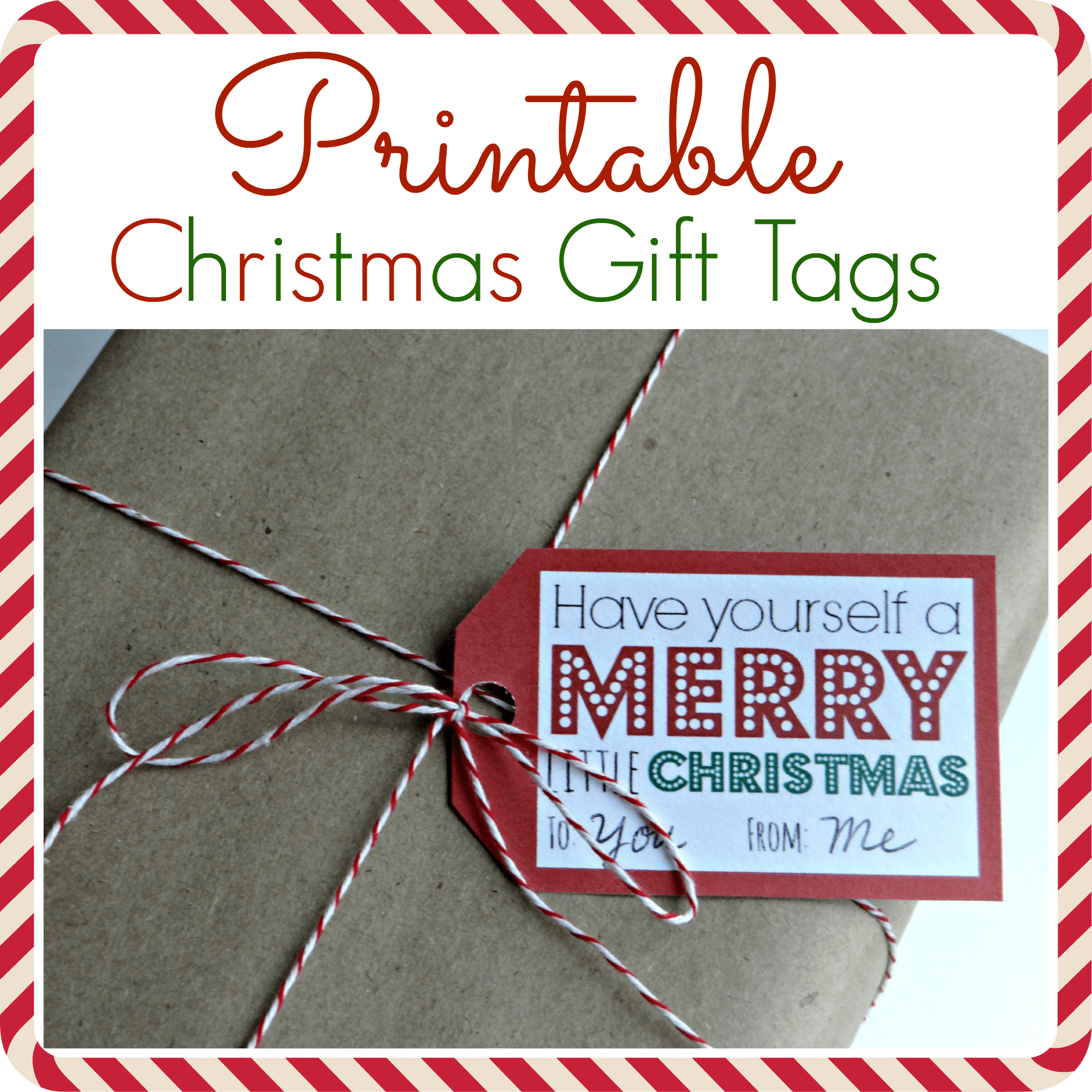 Free Printable Christmas Gift Tag Templates
