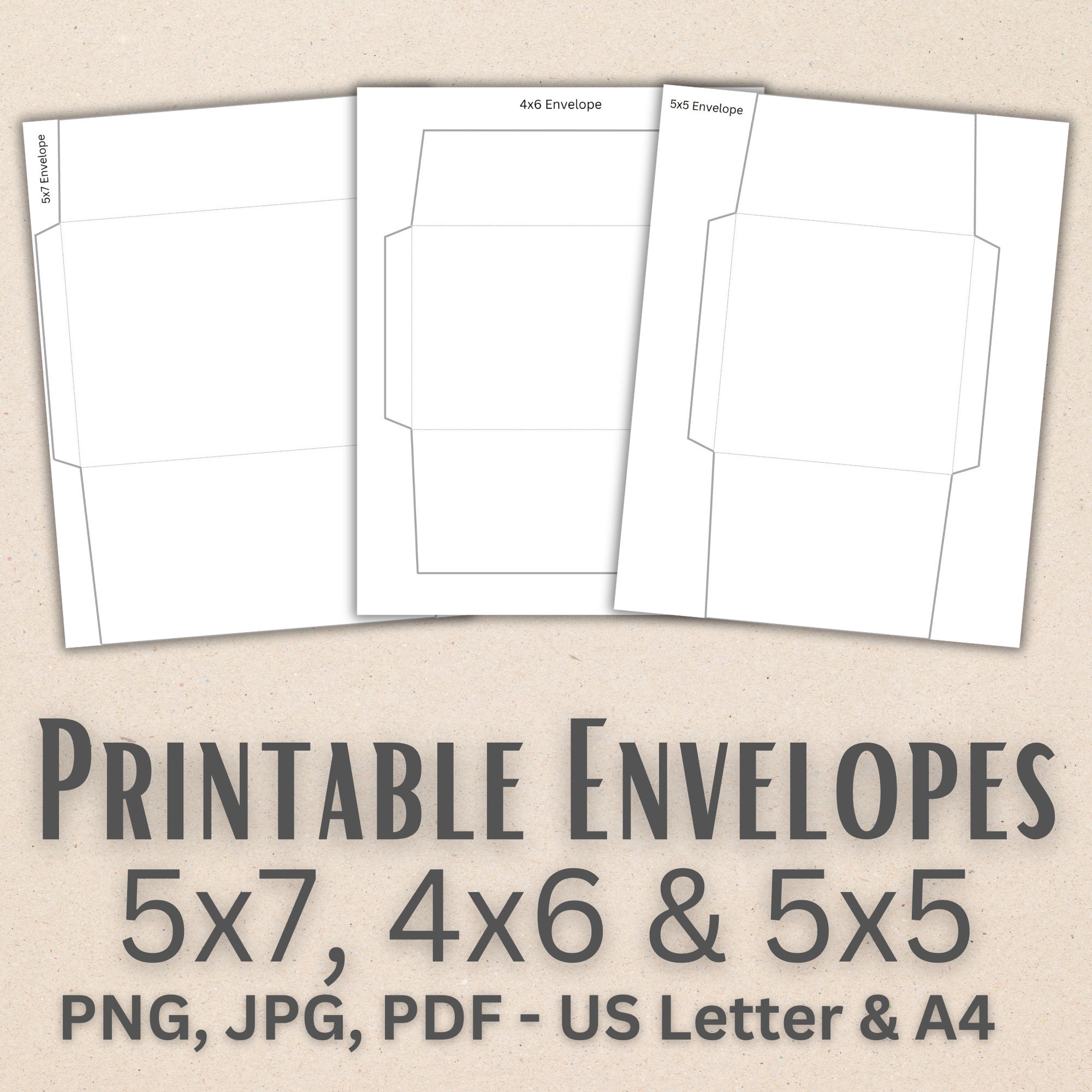 Patriotic Printable Envelope Template Free