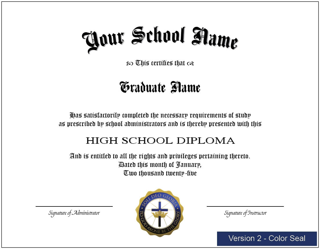 Printable Maryland Diploma Template Free