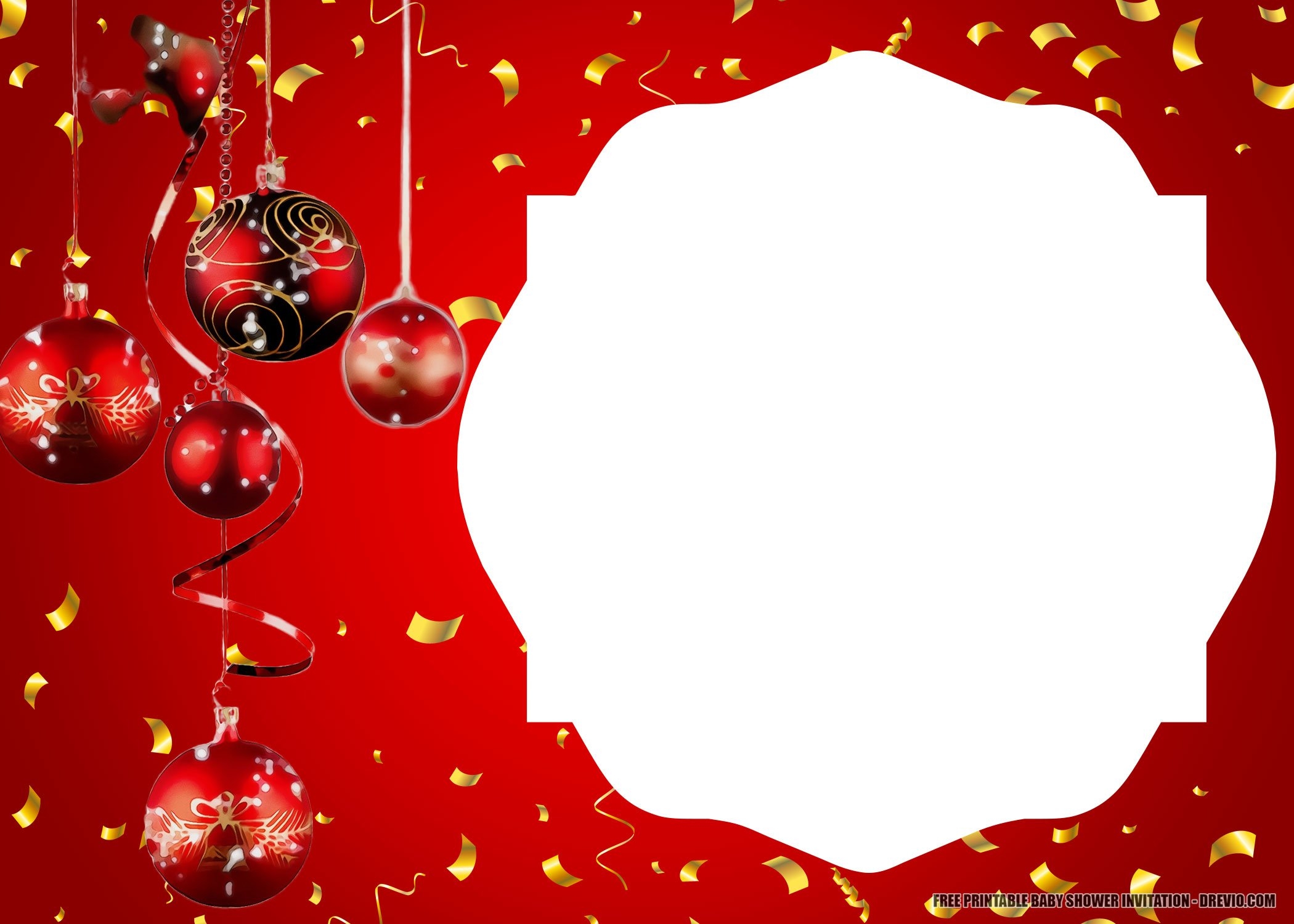 Free Holiday Invitation Templates Printable