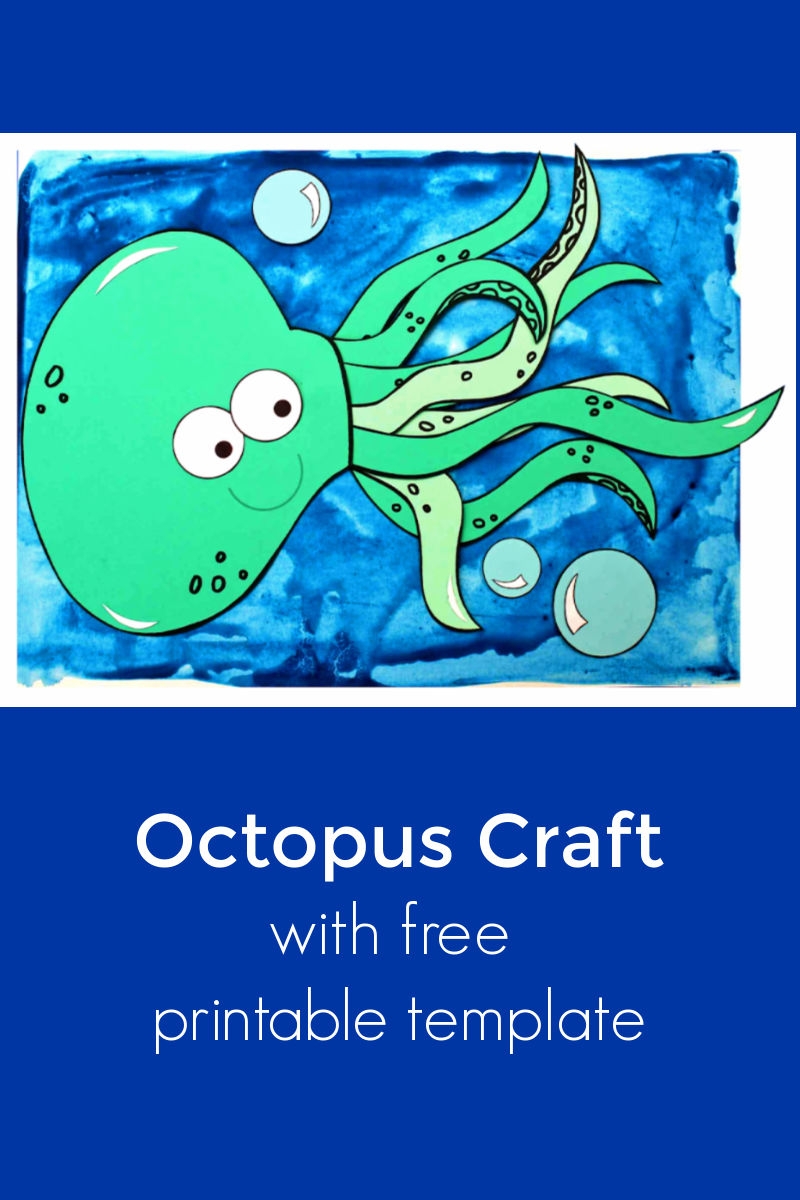 Octopus Template Free Printable