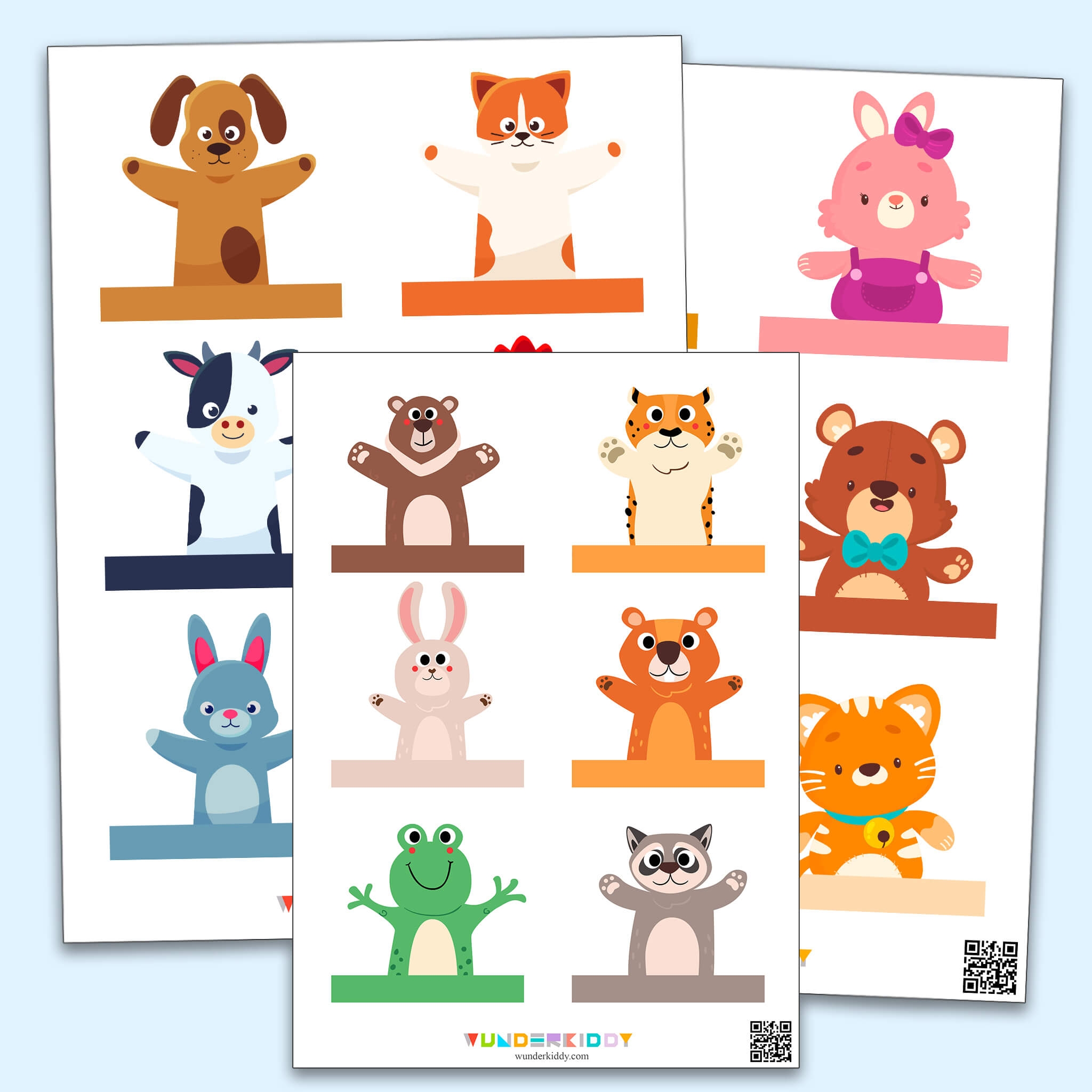 Free Printable Finger Puppets Templates