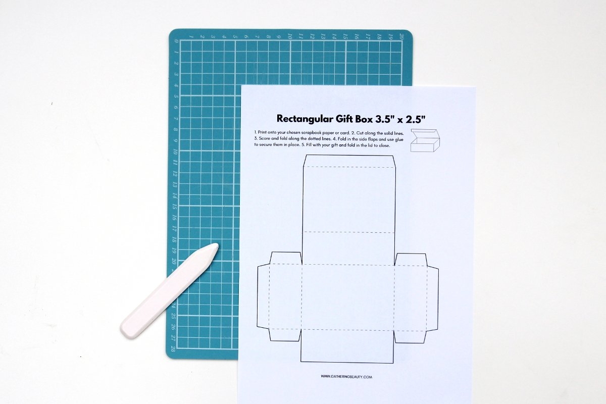 Free Printable Rectangle Box Template