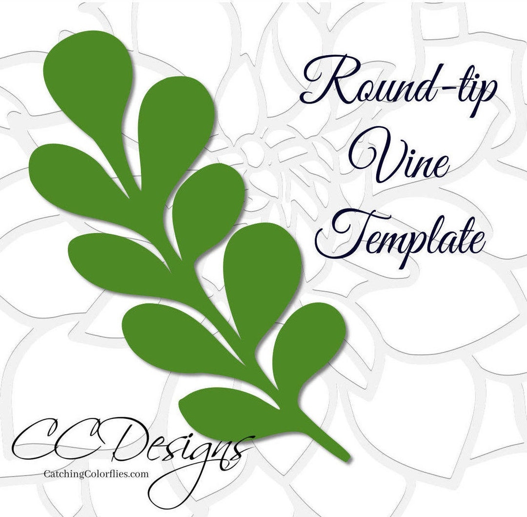 Free Printable Vine Plants Template