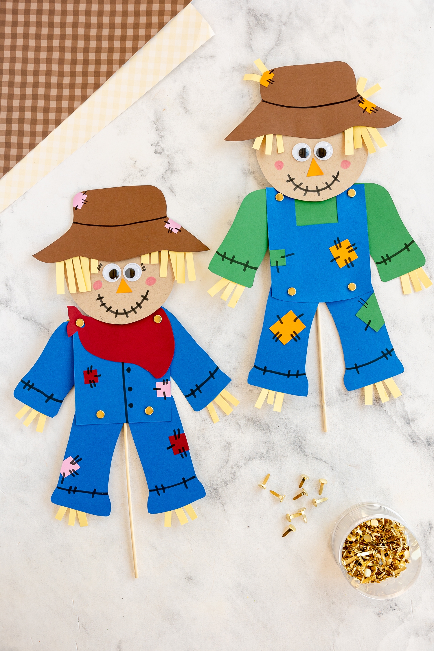 Big Free Printable Scarecrow Template