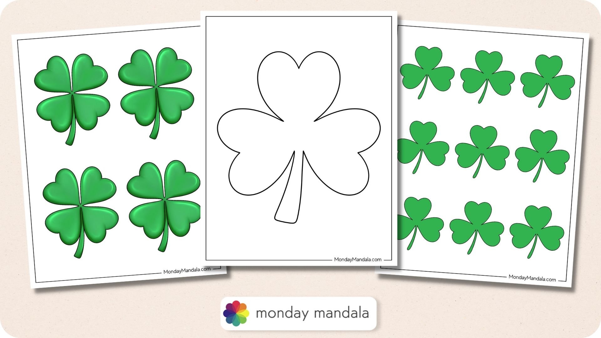 Free Printable Four Leaf Clover