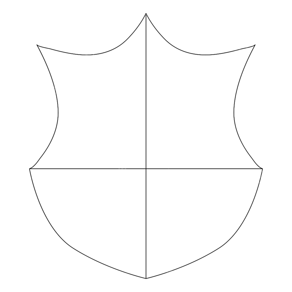 Shield Outline Vector Design Images Shield Icon In Outline Style Isolated On White Background Shield Drawing Outline Drawing Shield Sketch PNG Image For Free Download