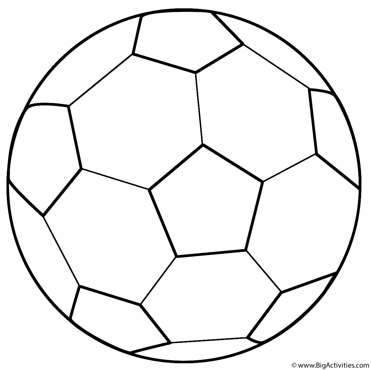 Free Printable Soccer Ball Templates
