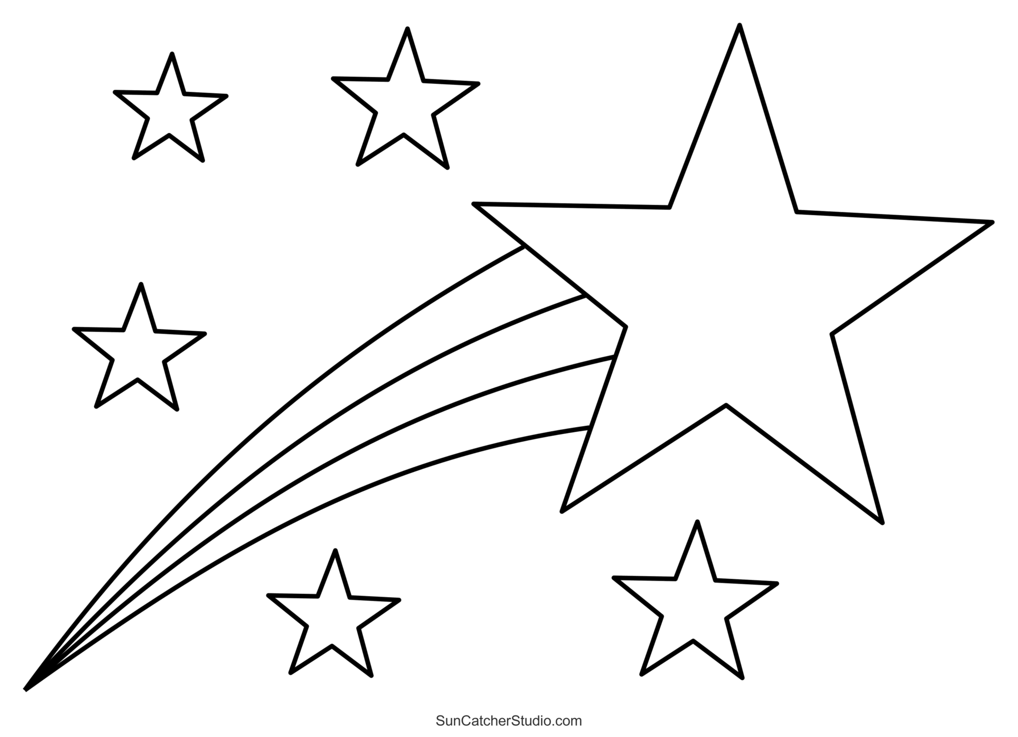 Star Patterns And Templates Stencils And Clip Art Designs Free Printables Monograms Design Tools Patterns U0026 DIY Projects