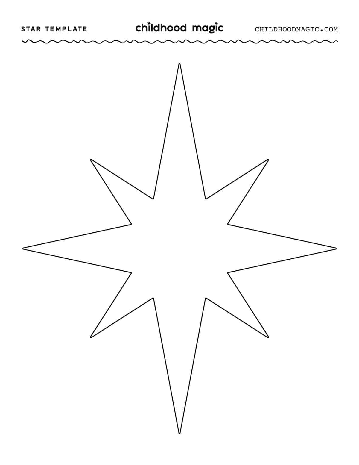 Star Templates Free Printable