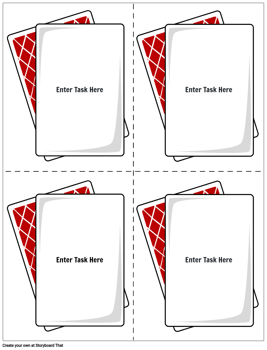 Task Card Template Task Card Maker StoryboardThat