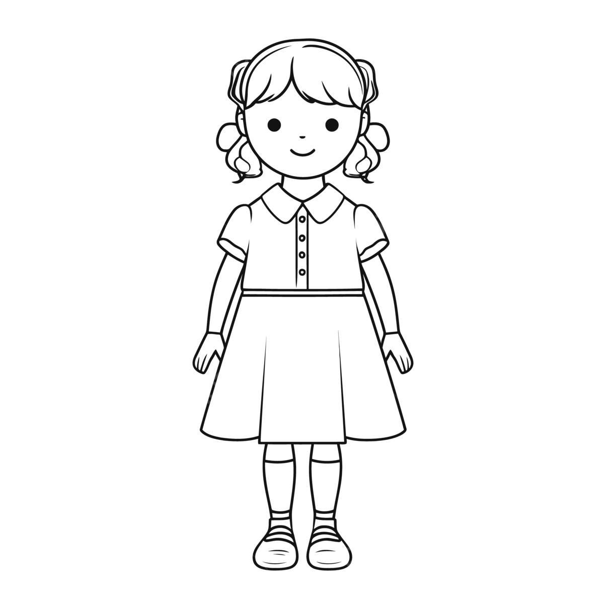 Free Printable Girl Template