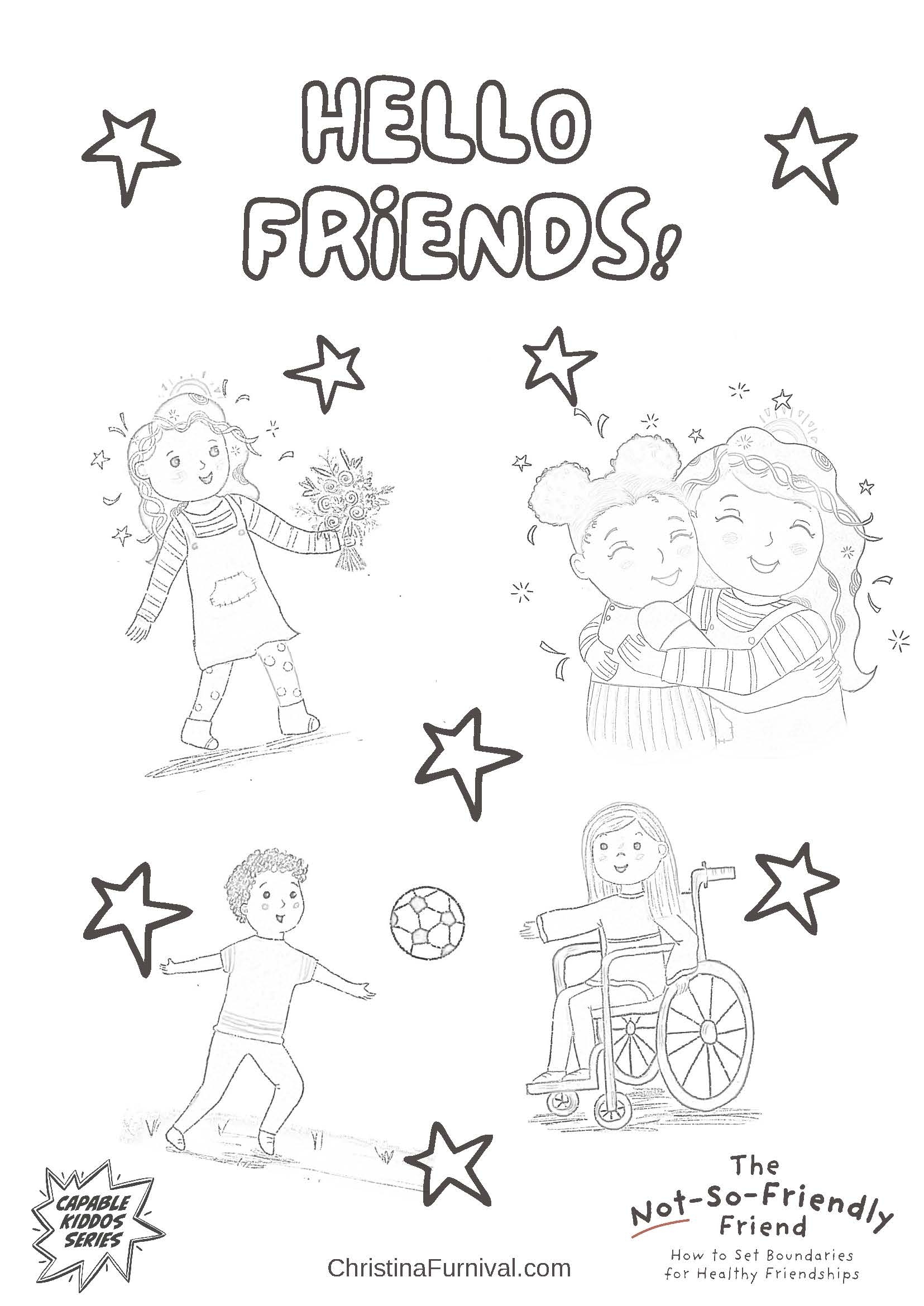 Free Printable Friendship Worksheets For Kindergarten