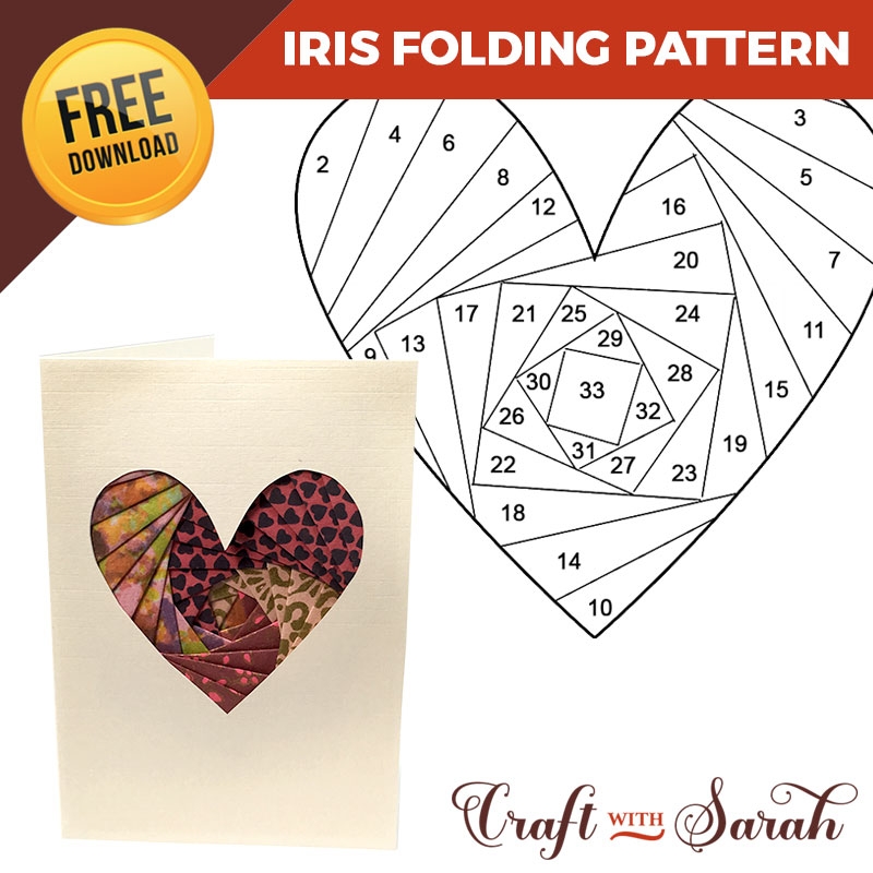 The Complete Guide To Iris Folding Free Patterns Craft With Sarah