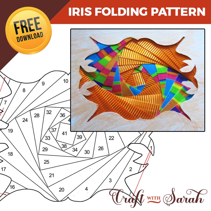 The Complete Guide To Iris Folding Free Patterns Craft With Sarah