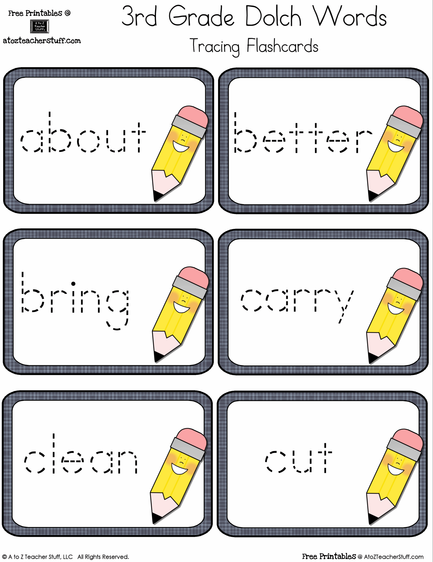Free Printable Sight Word Flashcards