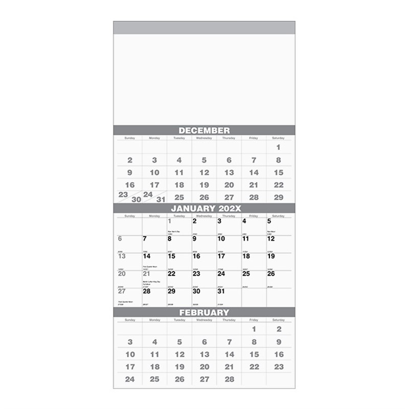 Printable Blank Calendar For Three Months