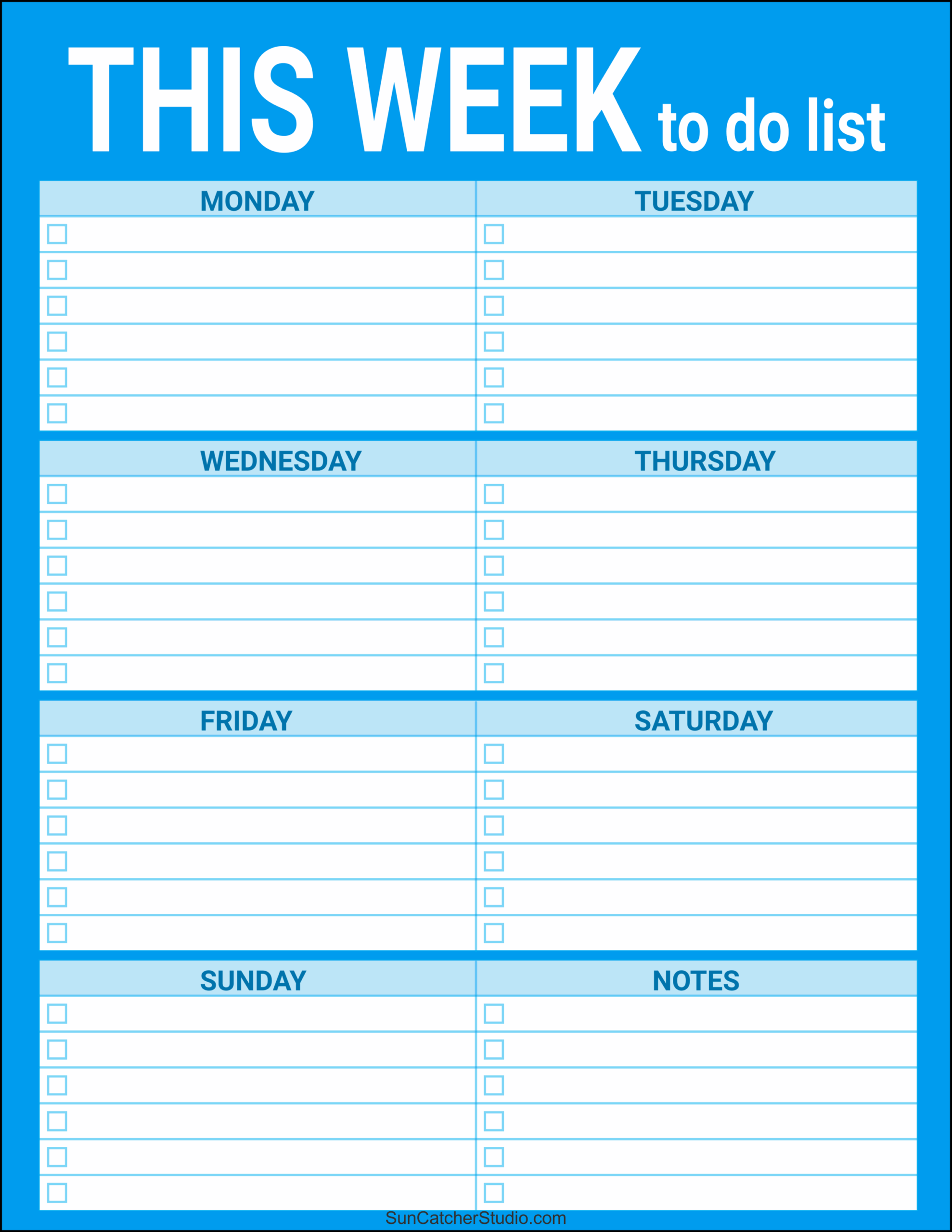 Printable Templates Free Download