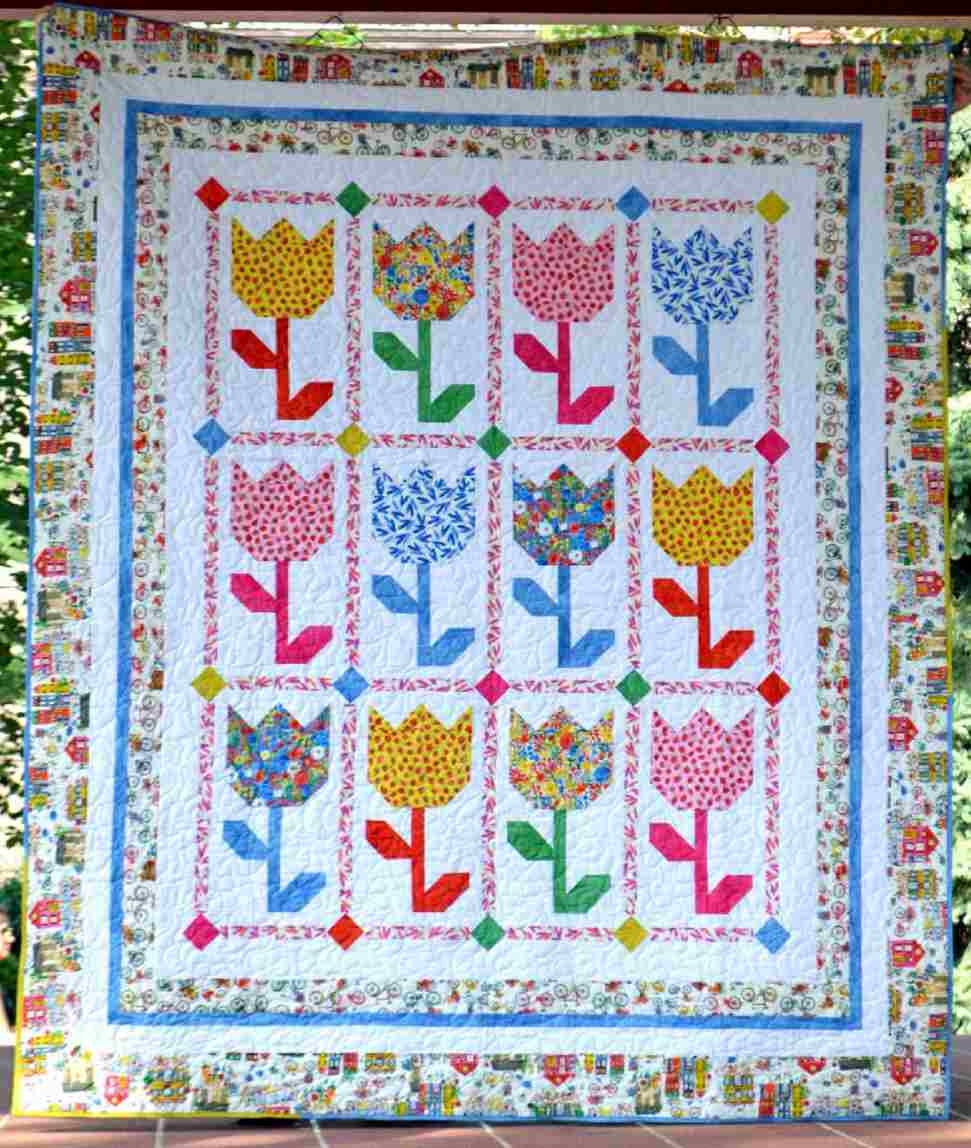 Top 17 Free Tulip Quilt Patterns 8 Bonus Patterns For Sale I Love Quilting Forever