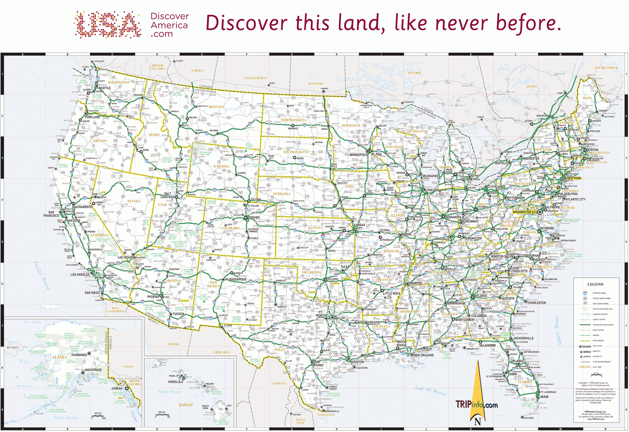 Printable Road Atlas Maps