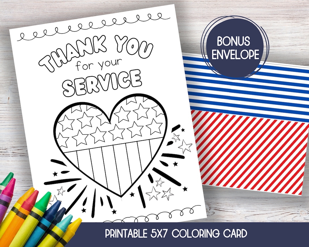 Free Printable Veterans Day Card Template
