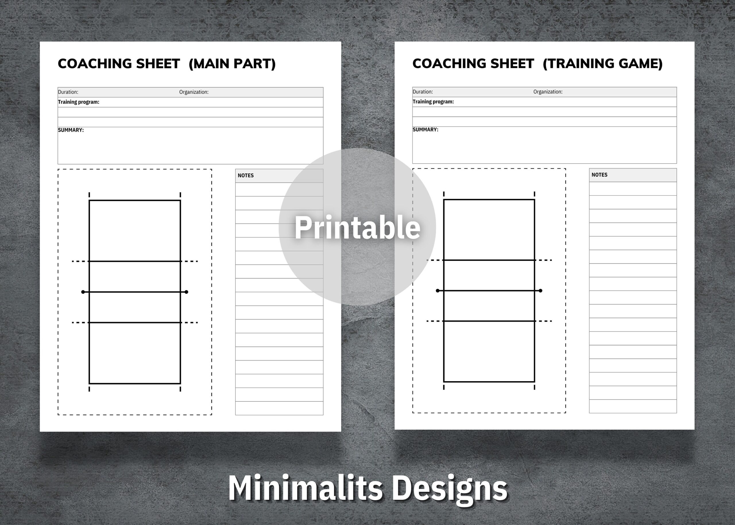 Free Printable Volleyball Practice Plan Template