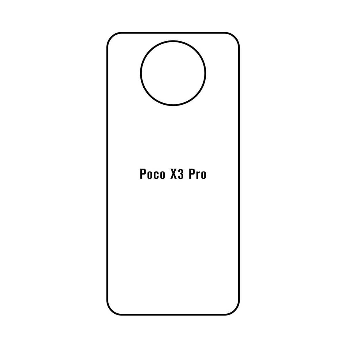 Xiaomi Poco X3 Pro Hydrogel Protection Screen Protector Back Protector RizkaCreations